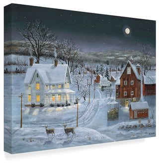 Bob Fair 'Romantic Evening' Canvas Art