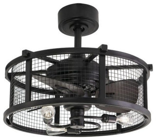 Humboldt 21-in. Ceiling Fan Black