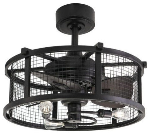 Humboldt 21-in. Ceiling Fan Black