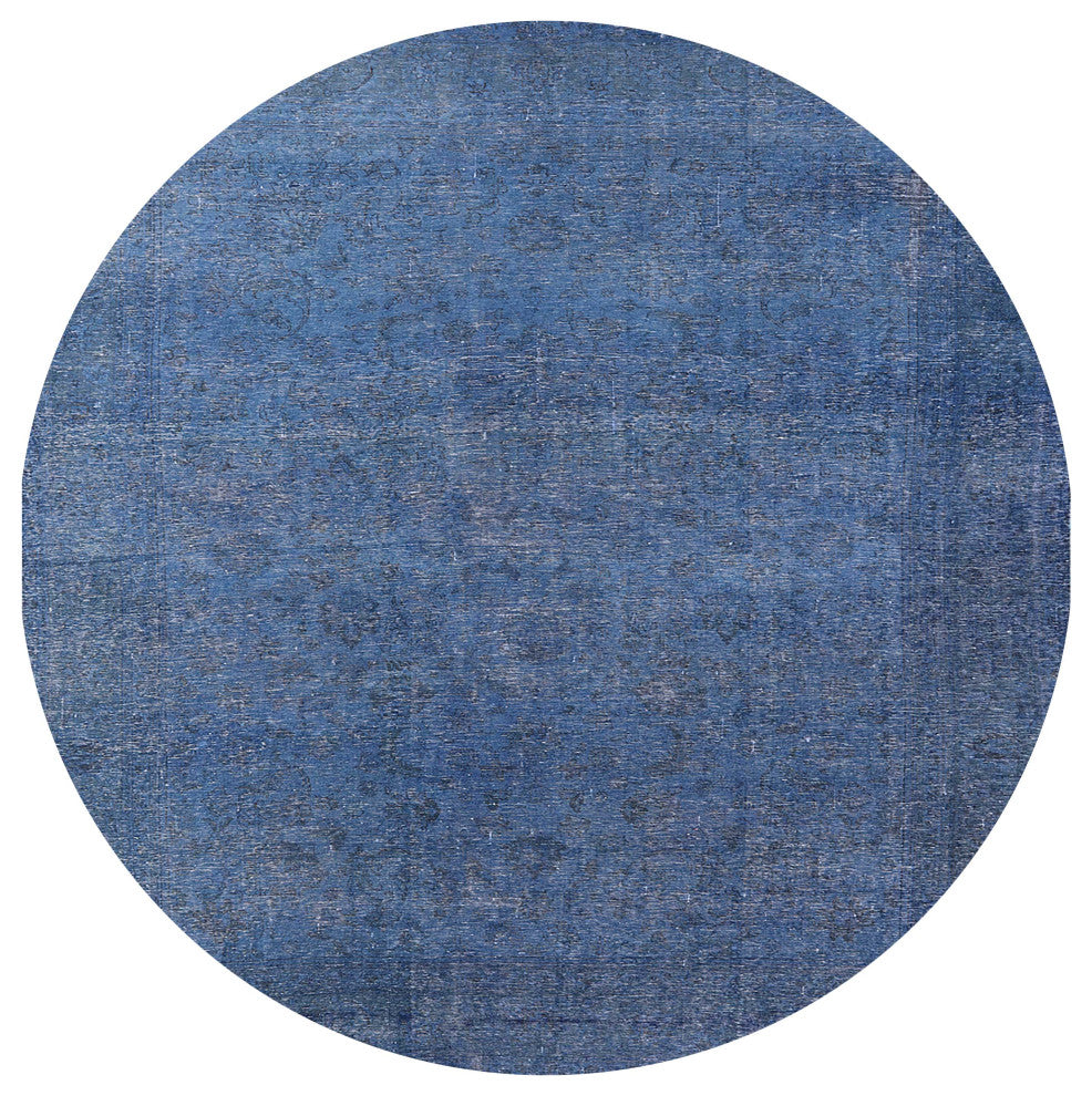 Ahgly Company Indoor Round Mid-Century Modern Area Rugs, 6' Round
