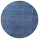 Ahgly Company Indoor Round Mid-Century Modern Area Rugs, 6' Round