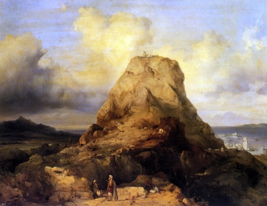 Jacobus Albertus Michael Jacobs Landscape in Rhodes Wall Decal