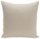 Solid Decorative Pillow, Latte, 18"x18"