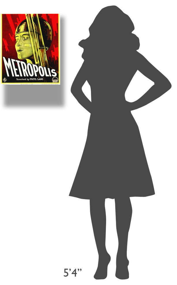 "Metropolis 1927" Stretched Canvas Giclee by Hollywood Photo Archive, 15x22"