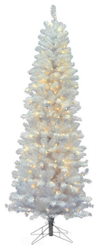 Vickerman A103266LED 6.5' White Salem Artificial Christmas Tree Pure LED Lights
