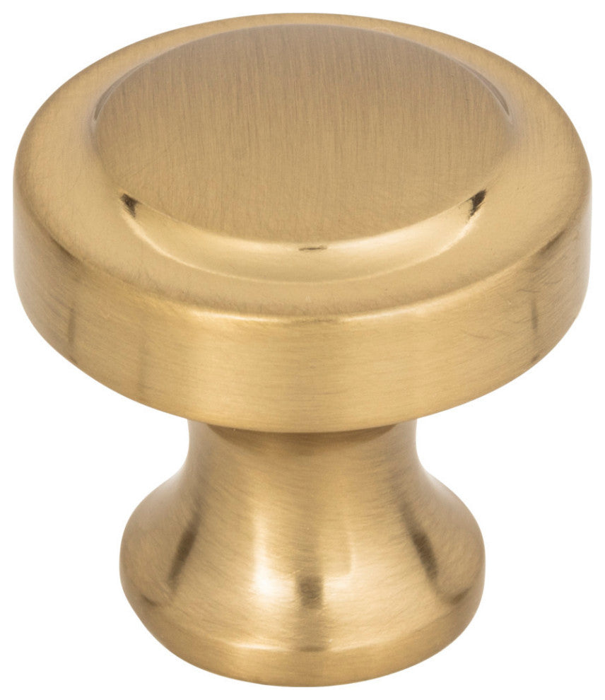 Atlas Homewares A300 Bradbury 1-1/4 Inch Mushroom Cabinet Knob - Brushed Nickel