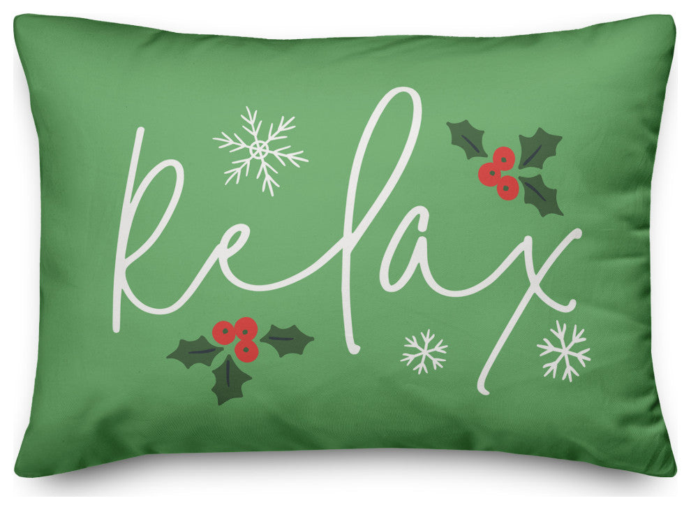 Light Green Relax 20x14 Spun Poly Pillow