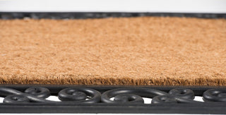 Classic Monogrammed Rubber Welcome Mat, S