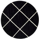 Safavieh CHT720K 7' Round Black Rug