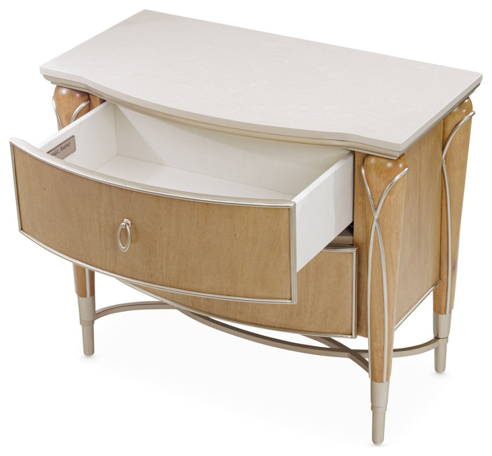 AICO Furniture Villa Cherie 6 Piece King Bedroom Set