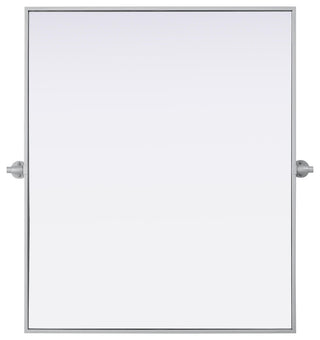 Home Living 30x36 Pivot Mirror, Silver