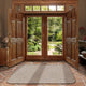 Skid-Resistant Area Rug Pebble Beige, 8'x10'