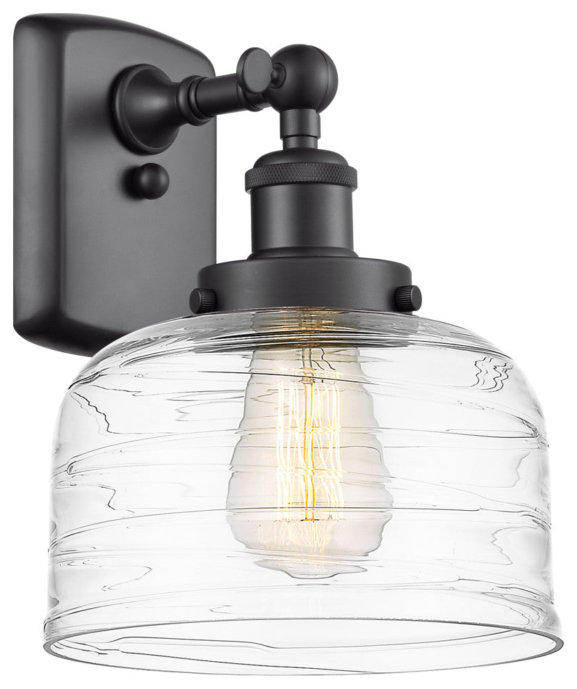 Innovations 916-1W-BK-G713 1-Light Sconce, Matte Black