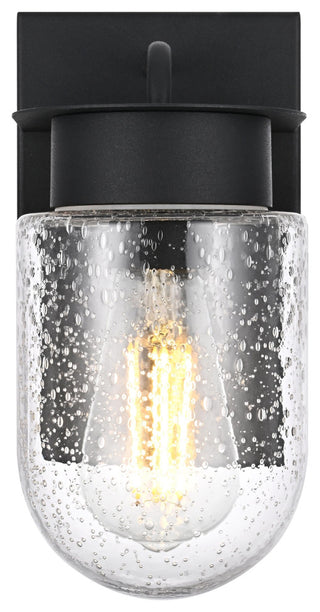 Home Living 5" Outdoor Wall Sconce, Black