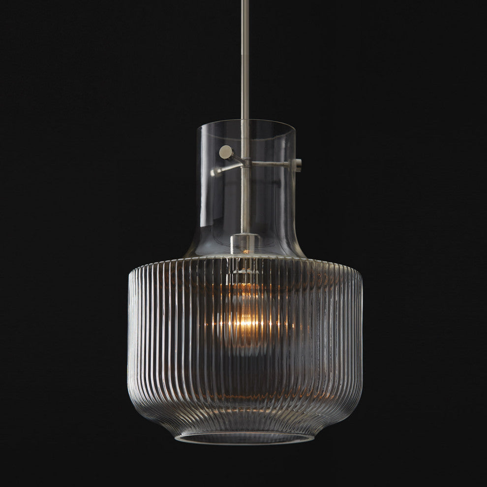 Capital Lighting 345111 Nyla 11"W Abstract Pendant - Matte Black