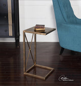 Uttermost Zafina Gold Side Table