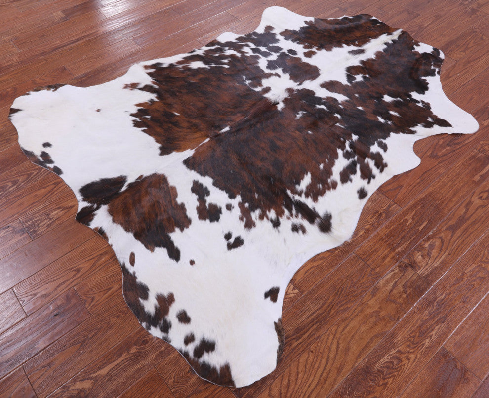 Natural Cowhide Rug 6' 5" X 5' 7" C2413