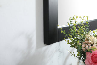 Alice Vanity Mirror, 30"x36", Black