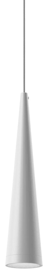Short Cone Reflector Ring Small Pendant - 5W - White