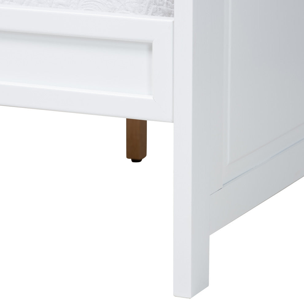 Eulalia White Daybed, Full