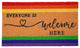 Calloway Mills Everyone is Welcome here Doormat, 24" X 36"