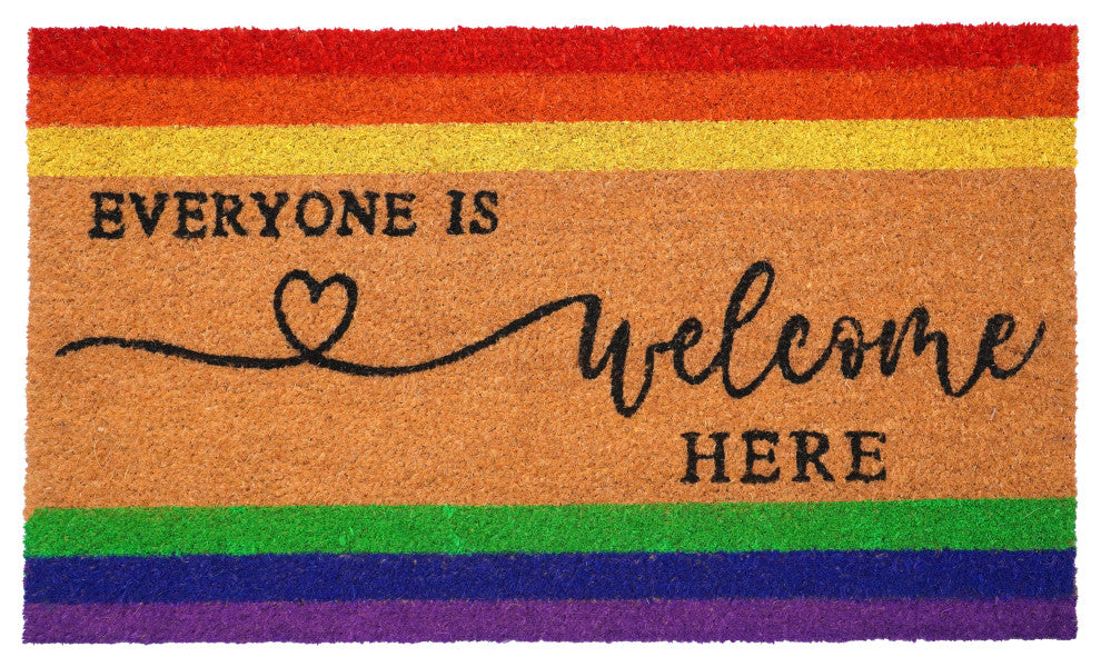Calloway Mills Everyone is Welcome here Doormat, 24" X 36"