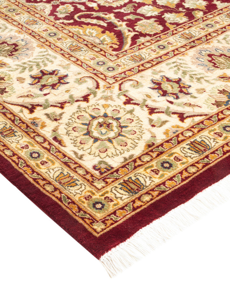 Bhavnagar, One-of-a-Kind Hand-Knotted Area Rug Red, 8'1"x10'5"