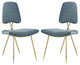 Ponder Dining Side Chair Set of 2, Sea