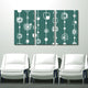 Geometric Study XV Canvas Wall Art, 3-Piece Set