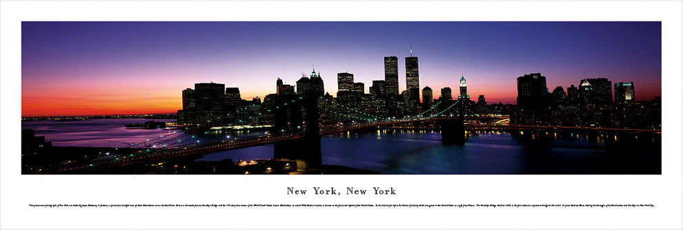New York, New York-Series 3, Unframed