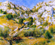 Pierre Auguste Renoir Rocky Craggs at l'Estaque Wall Decal