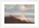 "Sailboat Breezeway" Framed Digital Print by Diane Romanello, 39x29"