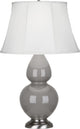 Robert Abbey RA-1750 1-Light Table Lamp, Double Gourd