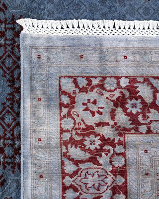 Fine Vibrance, One-of-a-Kind Hand-Knotted Area Rug Gray, 6'2"x9'4"