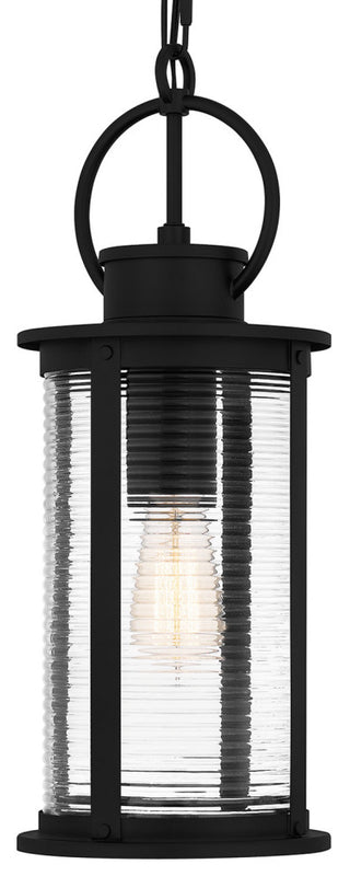 Quoizel TLM1907 Tilmore 8"W Outdoor Mini Pendant - Matte Black
