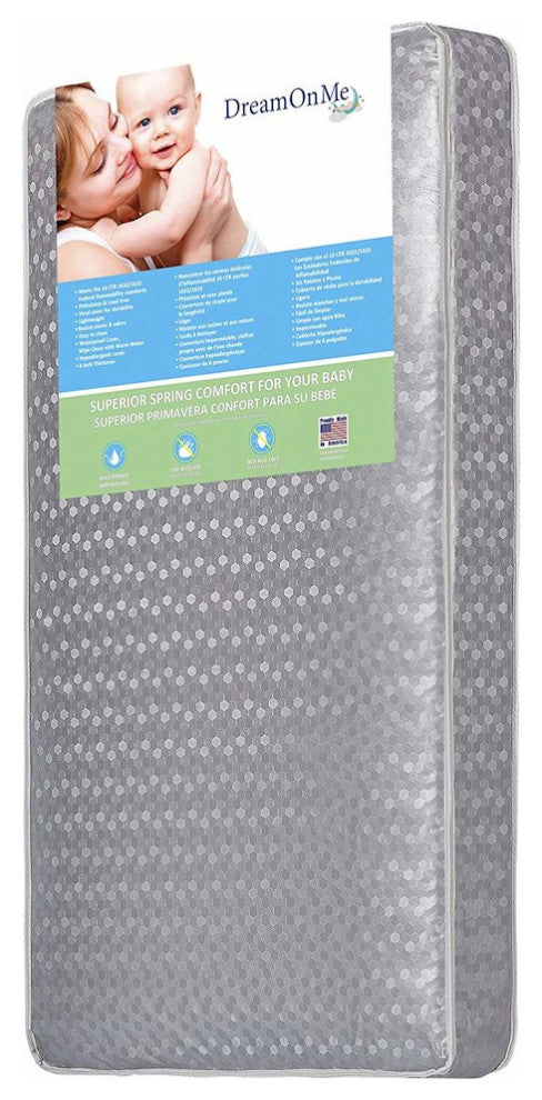 Dream On Me Superior Slumber 6"? 112 Coil Spring Crib and Toddler Bed Mattress