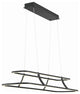 Eurofase 43877-010 Cadoux 1-Light Chandelier, Black