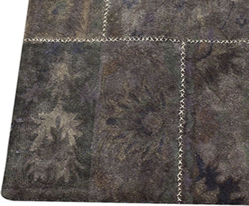 Hand Tufted Grey Wool Area Rug