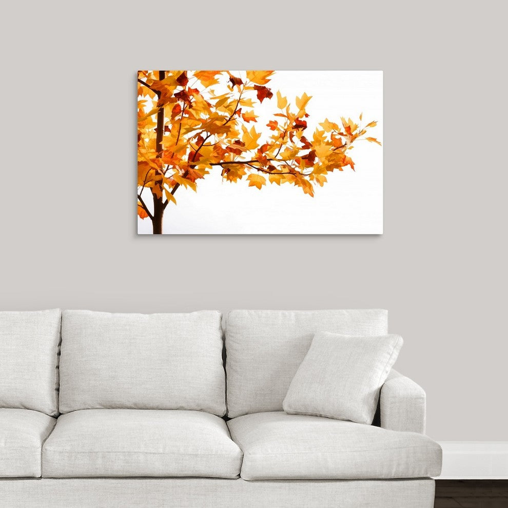 "Fall Time" Wrapped Canvas Art Print, 36"x24"x1.5"