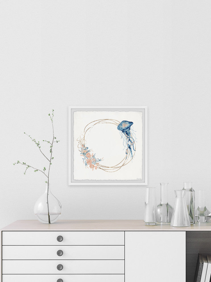 "Blow Me a Kiss" Framed Painting Print, 18x18