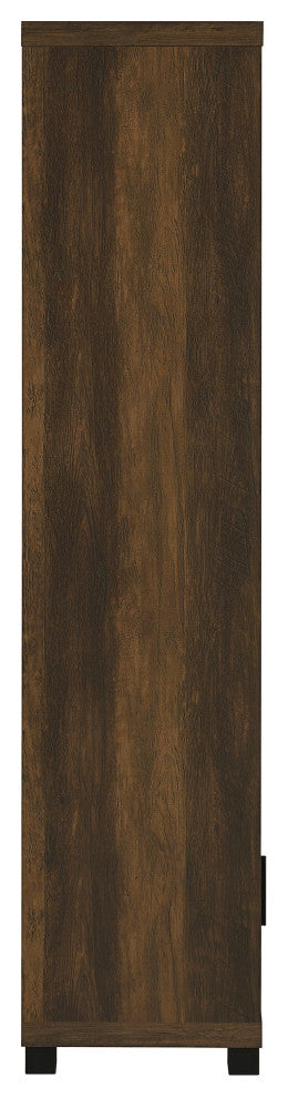 Sachin 3-piece 79" TV Entertainment Center Dark Pine