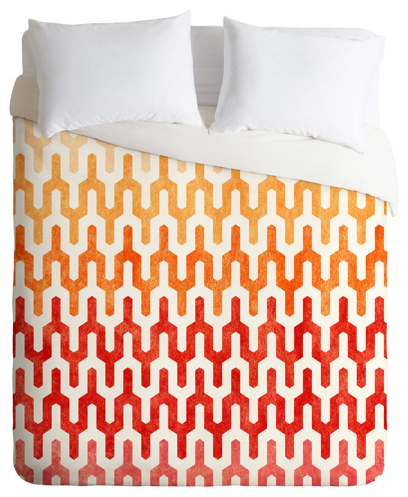 Deny Designs Arcturus Warm 1 Duvet Cover - Lightweight
