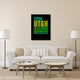 "Utah Word Cloud 1" Fine Art Print