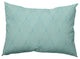 Lifeflor Diamond Decorative Throw Pillow, Wave Top Blue, 14"x20"