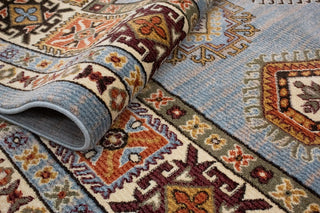 Noori Rug Traditional Lavon Blue/Beige Runner