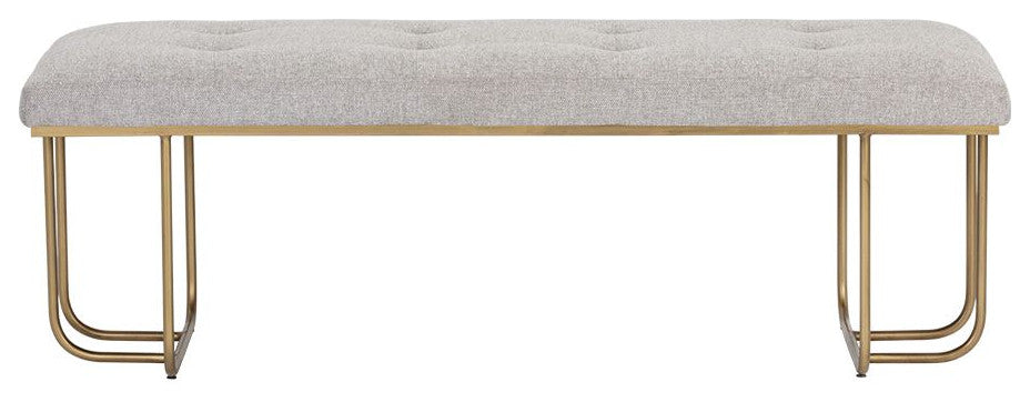 Maverick Bench, Heather Gray