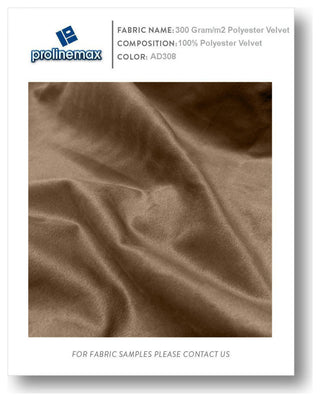 STYLE V2 Full Velvet ContrastPipe Indoor Daybed Bolster Pillow |COVER ONLY|AD308