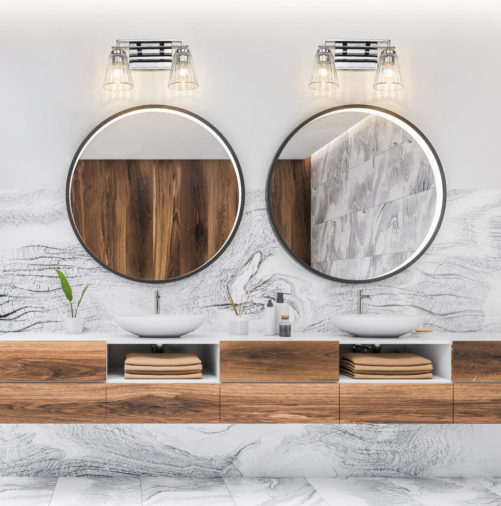 Z-LITE 2-Light Vanity, Chrome