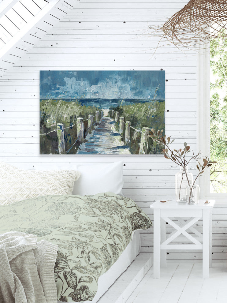 "Nature Heals" Painting Print on Wrapped Canvas, 12x8