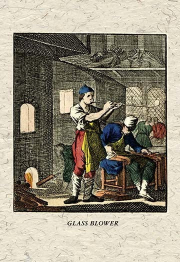 Glass Blower - Fine Art Giclee Print 24" x 36"